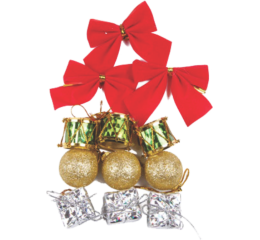 NATAL ENF.KIT P/ARVORE C/12P&Ccedil;S NTA7017